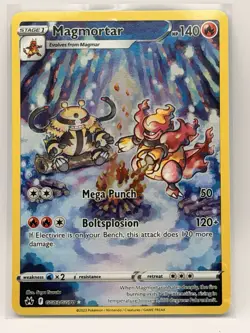 Pokemon TCG Magmortar Full Art Ultra Rare Holo Card GG03/GG70 Crown Zenith - Image 2