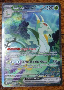Serperior ex 164/086 Black Bolt Special Illustration Pokemon Card NM-MINT - Image 1