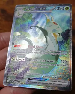 Serperior ex 164/086 Black Bolt Special Illustration Pokemon Card NM-MINT - Image 3