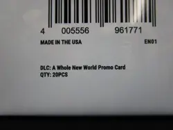 Disney Lorcana: A Whole New World PROMO Card 10/C1 Sealed Pack w/ 20 Cards #5ww6 - Image 2
