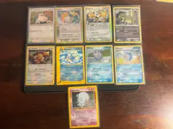Pokemon Card Lot 9 Cards - Wobbuffet, Raichu, Snorlax, Eevee And More - Image 1