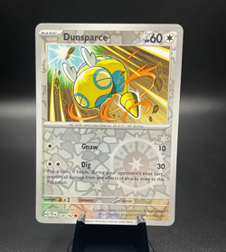 Dunsparce [Reverse Holo] 128/162 TEF Temporal Forces Pokemon Card - Image 1