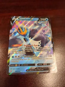 Pokemon TCG Empoleon V Alt Art 146/163 Battle Styles Holo Alternate Art HP+ - Image 1