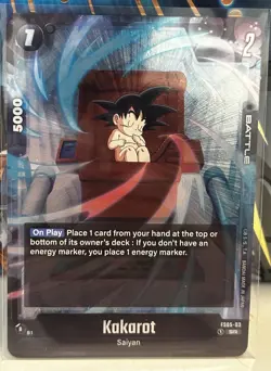 Dragon Ball Fusion World Card Game - Kakarot Saiyan (FS05-03 SR) - Image 1