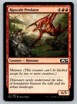 Ripscale Predator Magic The Gathering Core Set 2020 M20 MTG Magic Card FREE SHIP - Image 1