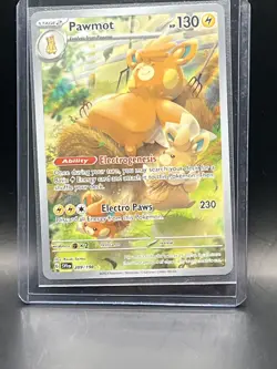 Pawmot 209/198 SV01: Scarlet & Violet Base Set Holo Pokemon Card - Image 1
