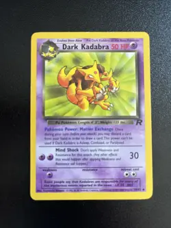 Pokemon Tcg DARK KADABRA 1999-2000 Team Rocket 39/82 - Pokemon Card - Image 1