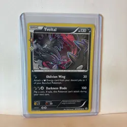 Yveltal RC16/RC32 XY Generations Radiant Collection Pokemon Rare Holo Card LP - Image 1