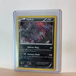 Yveltal RC16/RC32 XY Generations Radiant Collection Pokemon Rare Holo Card LP - Image 2