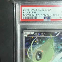PSA 10 Celebi Pokemon Mythical and Legendary Secret Rare Pokemon Card - Image 3