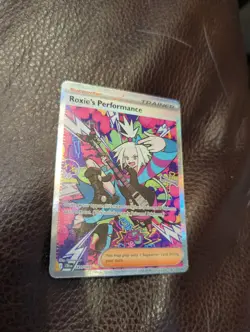 Roxie's Performance 121/086 Chaos Rising Sir Pokemon Card - Image 1