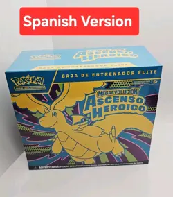 Pokemon Card SPANISH M Evolution Ascended Heroes ETB & Paldean Fates Tin Bundle - Image 3