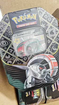 Pokemon Card SPANISH M Evolution Ascended Heroes ETB & Paldean Fates Tin Bundle - Image 5