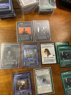 Star Wars CCG Swccg Mixed Card Lot Luke Lord Vader Boba Fett More Look ! - Image 1