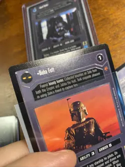 Star Wars CCG Swccg Mixed Card Lot Luke Lord Vader Boba Fett More Look ! - Image 2
