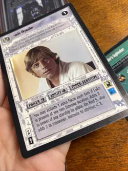 Star Wars CCG Swccg Mixed Card Lot Luke Lord Vader Boba Fett More Look ! - Image 5