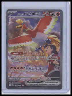 SV10: Destined Rivals #230/182 Ethan's Ho-Oh ex TCG Card - Image 1