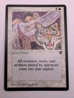 Magic: The Gathering Enchantment Kismet Kismet Uncommon Regular - Image 1
