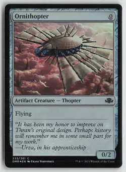 Ornithopter Lightly Played Foil 233 Dominaria Remastered Magic: The Gathering - Image 1