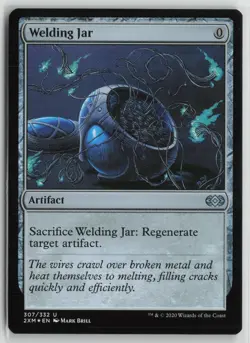 Welding Jar Lightly Played Foil 307 Double Masters Magic: The Gathering - Image 1