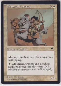 Mounted Archers - Tempest - Magic the Gathering MTG LP - Image 1