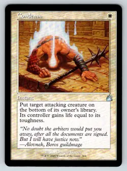 Condemn (Retro Frame) U Ravnica Remastered 304 NM - Image 1