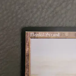 Wizards of the Coast Flooded Strand Onslaught Land Rare 2002 Heavily Played - Image 2