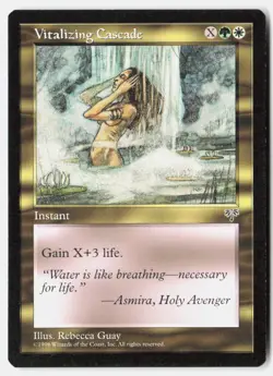 Vitalizing Cascade Uncommon Mirage Magic: The Gathering Near Mint - Image 1