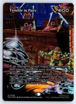 TROUBLE IN PAIRS (BORDERLESS) 3 MAGIC: THE GATHERING LP - Image 1