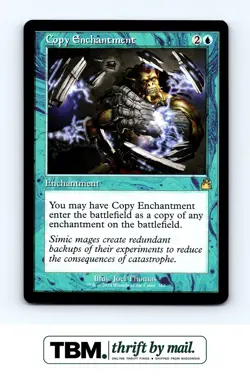 2024 Magic the Gathering Ravnica Remastered #312 Copy Enchantment (Retro Frame) - Image 1