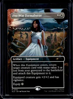 MTG Pre-War Formalwear Fallout Secret Lair Drop Series Magic #2450 - Image 1