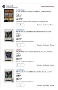 MTG Secret Lair Angels Components Private Sale - Image 1