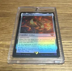 Wizards of the Coast MTG The One Ring Mythic Foil #246 Universes Beyond 2023 - Image 1