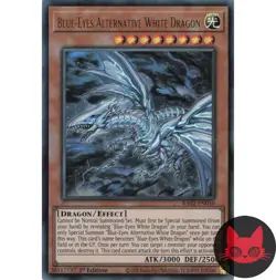 Yugioh Blue-Eyes Alternative White Dragon RA02-EN010 Ultra Rare 1st Edition NM - Image 1