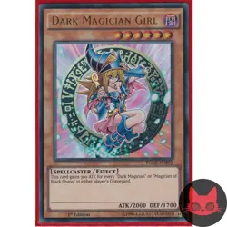 Yugioh Dark Magician Girl YGLD-ENB03 Ultra Rare 1st Edition NM - Image 1