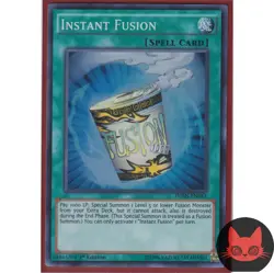 Yugioh Instant Fusion FUEN-EN042 Super Rare 1st Edition NM - Image 1