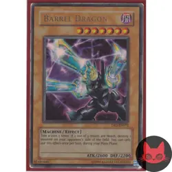 Yugioh Barrel Dragon DB2-EN072 Ultra Rare MP - Image 1
