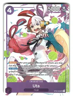 Uta ST05-004 Premium Collection Uta Promo One Piece Card - Image 1