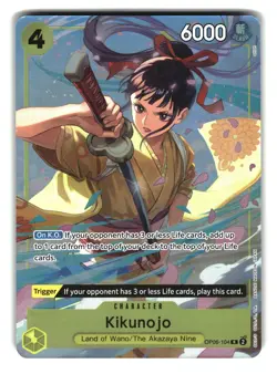 Kikunojo OP06-104 The Best Vol 2 One Piece Card - Image 1