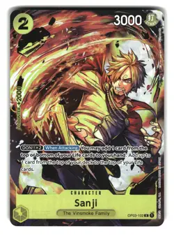 Sanji OP03-102 Premium Collection Games Fest 23-24 Promo One Piece Card - Image 1