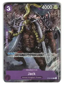 Jack ST04-008 Premium Collection Games Fest 23-24 Promo One Piece Card - Image 1