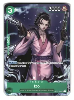 Izo OP01-033 Premium Collection Games Fest 23-24 Promo One Piece Card - Image 1