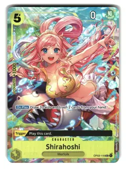 Shirahoshi OP03-116 Premium Collection Games Fest 23-24 Promo One Piece Card - Image 1