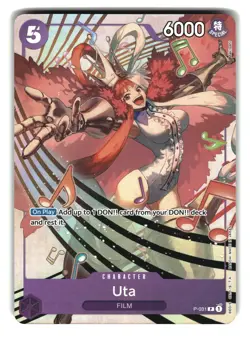 Uta P-031 Premium Collection Uta Promo One Piece Card - Image 1