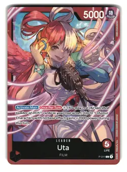 Uta P-011 Premium Collection Uta Promo One Piece Card - Image 1