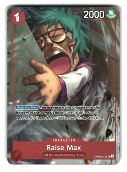 Raise Max OP06-016 The Best Selection Vol 3 One Piece Card - Image 1