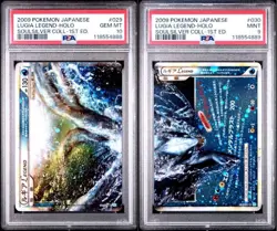 PSA 10 9 Pokemon Card Lugia Legend Holo Soul Silver 1st ED 029 030 Japanese - Image 1