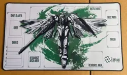 Gundam Card Game Wing Gundam Alternate Art Beta Playmat Custom - Image 1