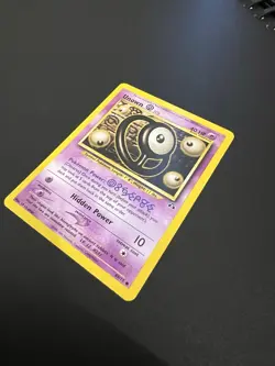Unown O 69/75 Neo Discovery Unlimited 2001 Pokemon Card Common NM - Image 3