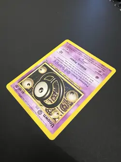 Unown O 69/75 Neo Discovery Unlimited 2001 Pokemon Card Common NM - Image 5